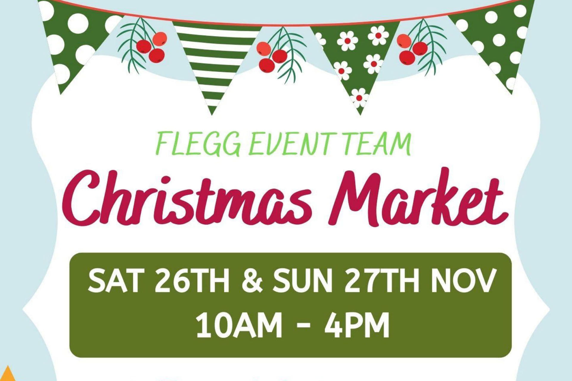 Christmas Market 26th/27th November