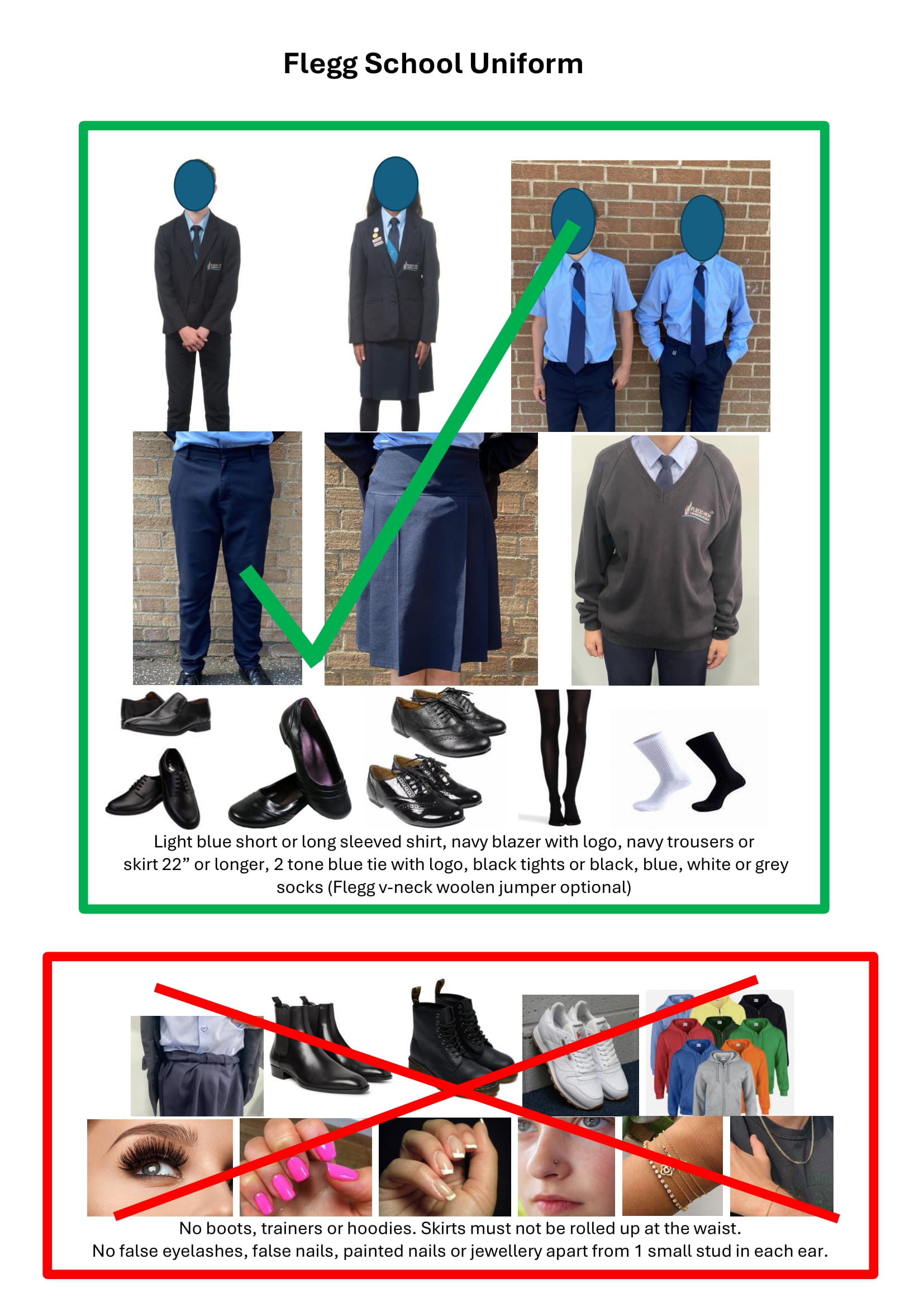 school uniform from September 2025